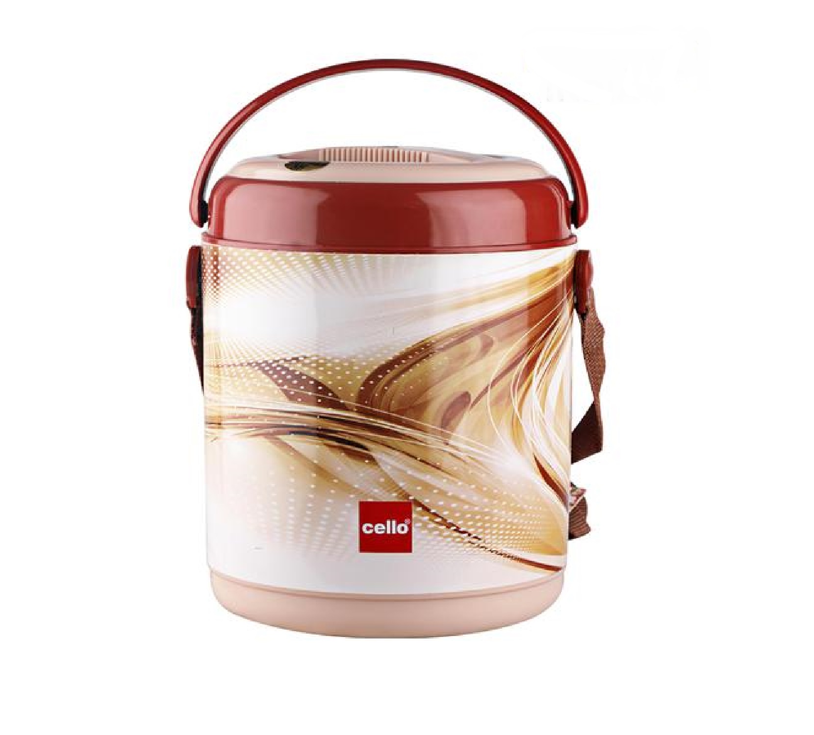 Cello Mark 3 Insulated Lunch Box (Maroon)